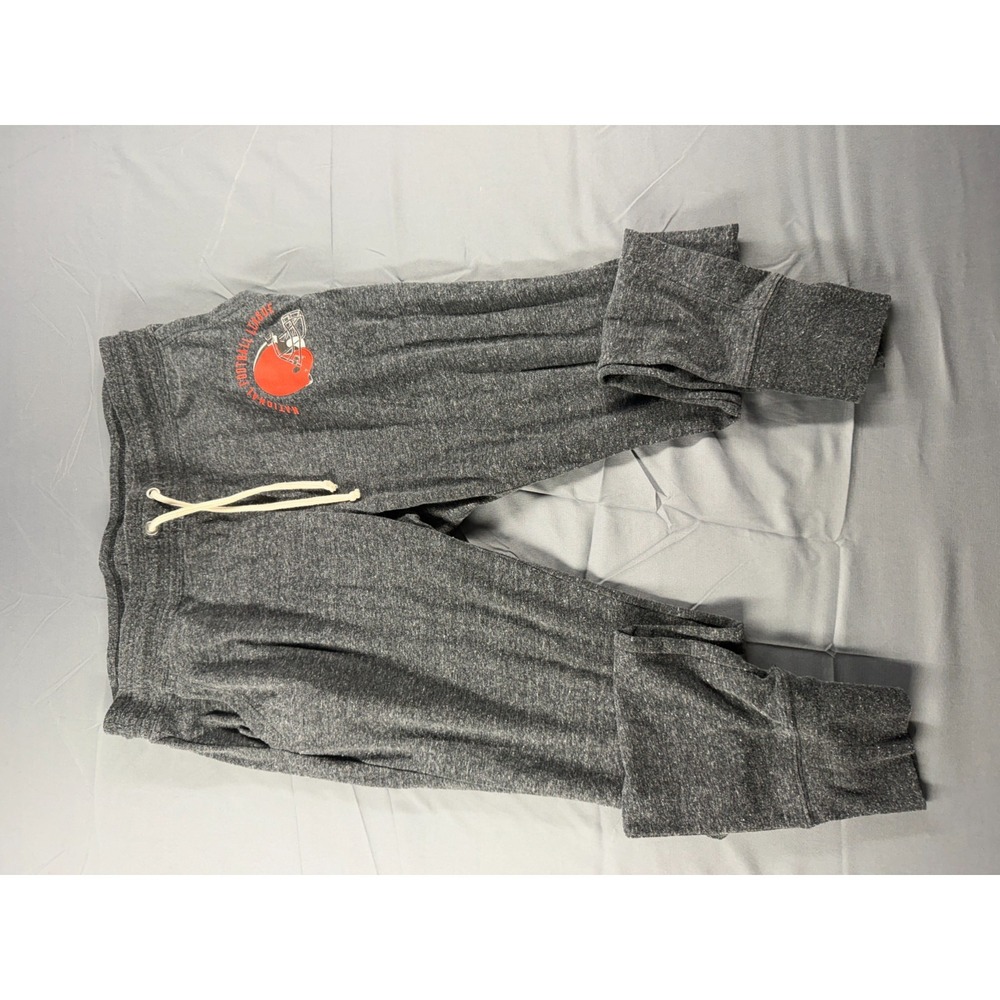 Cleveland Browns NFL Womens XL Jogger Sweatpants Gray Team Apparel Football